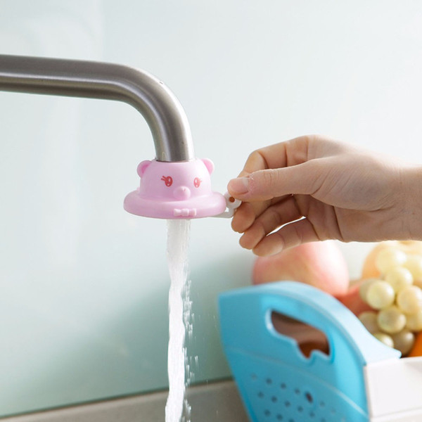 Cute Water Faucet Sprayer Spray Saving Kitchen Accessories Flexible Sink Tap Attachment Adjustable Adapter Nozzle Spout