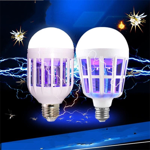 Led Mosquito Killer Lamp Bulb Electric Trap Light Anti Insect Bug Wasp Pest Fly Pepper Spray Household Equipment 6 9cp ff