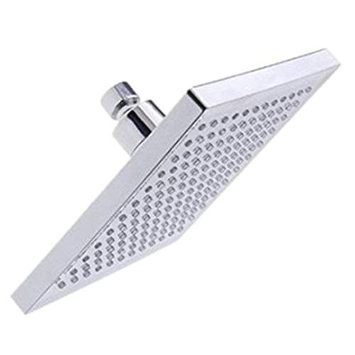 LED Light Water Shower Head 8-inch Multi-color Changing LED Light Square Shaped Water Shower Head Shower Faucet Nozzle