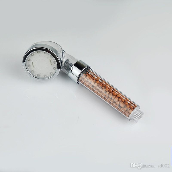 Stainless Steel Shower Nozzle With Arms Hand Showers Head Wall Mounted LED Light Up Sprinkler For Home Bathroom 20jt BB