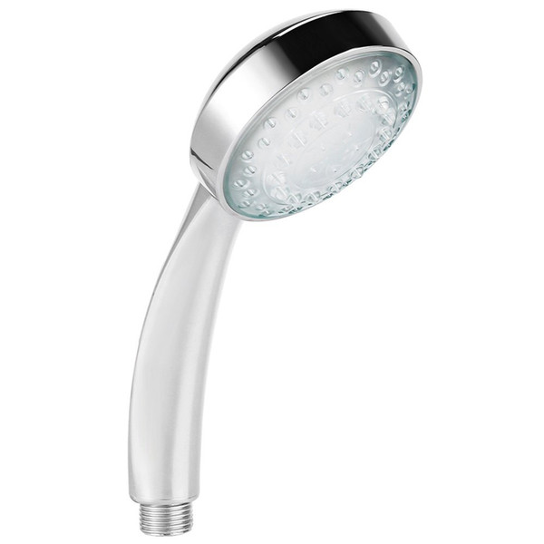 Free Shipping LED Smart Shower Hand Held Head Water Temperature Control 3 Colors Light Bathroom Hand LED Shower Heads Romantic Automatic