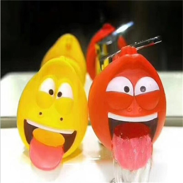 Cartoon Water Chute Lovely Worm Shaped Kitchen Sink Faucet Extender Bathroom Baby Wash Hands Helper Children Guiding Gutter 12yq bb