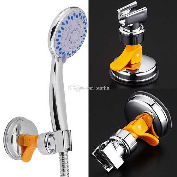 Bathroom Shower Heads Bracket Seat Bathroom Adjustable Shower Head Holder Rack Bracket Suction Cup Wall Mounted Replacement Holder WX9-431