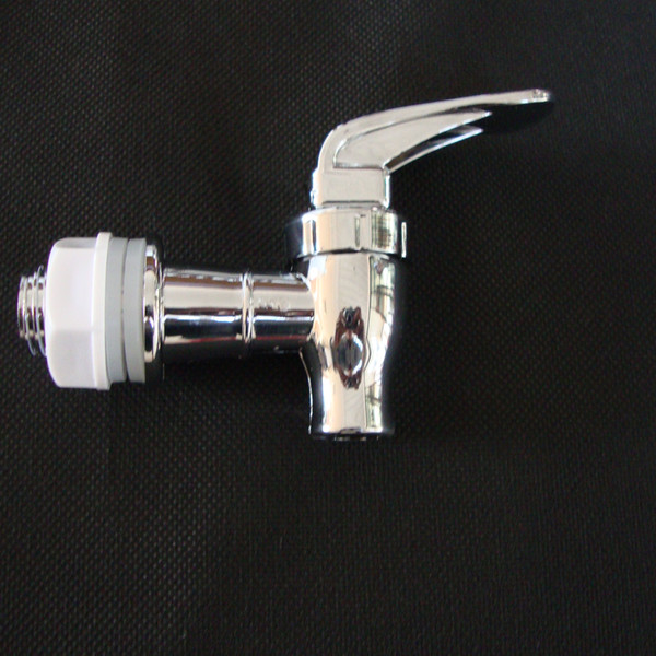 2pcs/lot Home wine beer juice tap faucet plastic spigot for keg barrel 17mm inlet silver color free shipping