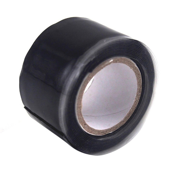 (300cm x 2.5cm) Roll Of Waterproof Silicone Repair Tapes - Black Repair Bonding Sealing Rescue Self Adhesive Fusing Wire Tools Hose Pipe