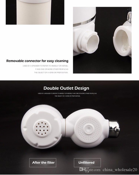 Hight Quality kitchen Faucets Filter Tap water filter Household water purifier washable Ceramic filter Mini water purification