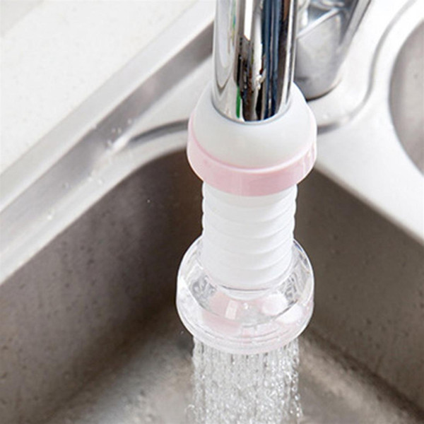 Faucet Splash Water-saving Shower Bath Valve Filter Devices Kitchen Accessory - Pink