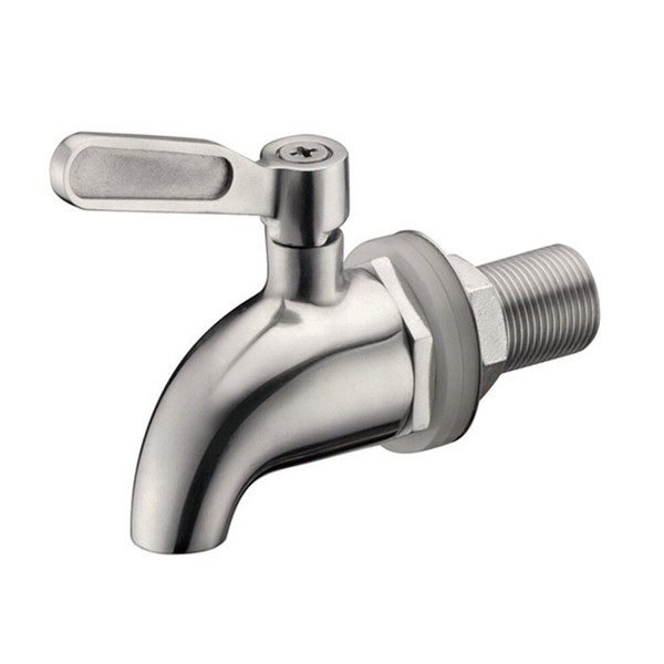 lead free top sale 304 Stainless Steel Spigot Faucet keg drinking Tap for Beverage Wine Beer juice Dispenser Parts coffee tap