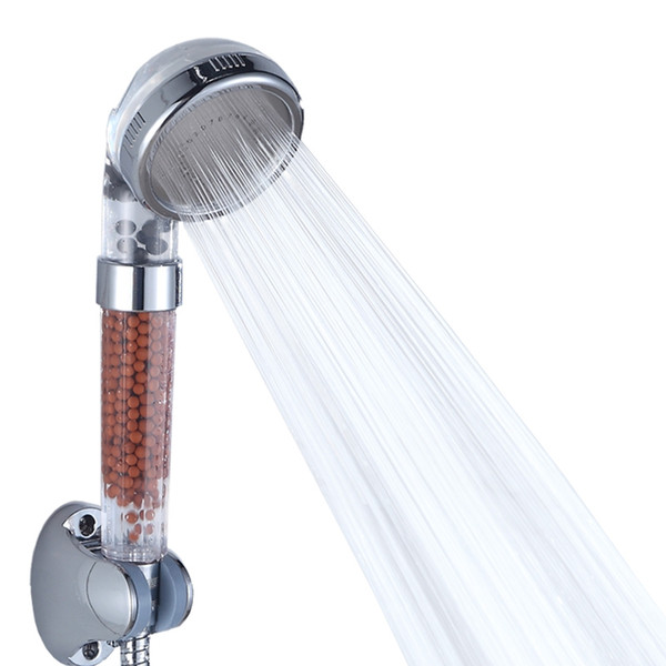 Water Saving Shower Head Anion SPA Filtration Handheld Nozzle
