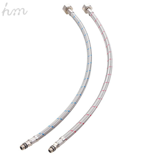 hm Faucet Hose 2X20''Flexible Plumbing Hoses Faucets 1/2 