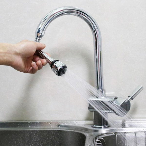 Stainless Steel 360 Degree Rotatable Water Saving Faucet Tap Aerator Diffuser Faucet Nozzle Filter Water Faucet Bubbler Aerator