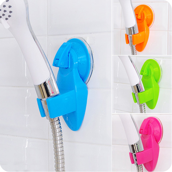 Portable Adjustable Home Bathroom Shower Head Holder Super Wall Vacuum Suction Cup Mount Tool Mix Color