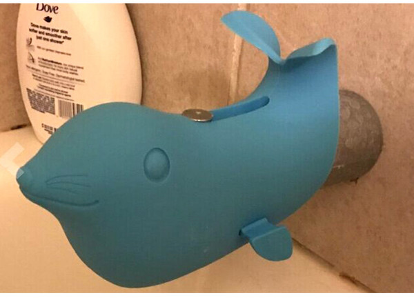 Baby Safety Super Soft Bath Spout Cover Tap Animal Sea Lion Faucet Cover Collision Angle Washable Edge Cushions essentials bath spout cover