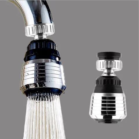 2017 Full plastic imitation metal water-saving faucet water nozzle bubbler kitchen installation is convenient and fast