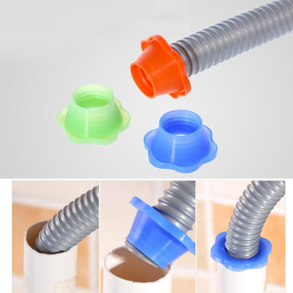 1PC Flower Silicone With Antibacterial Kitchen Sink Basin Pipe Odor Seal Pest Control Laundry Sewer Pipe Blockage For Home