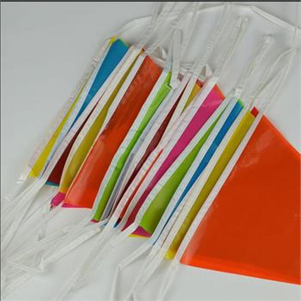 Wholesale- 5M Outdoor Rainbow Bunting Party Flags/Huge Birthday Parties/Market Stalls