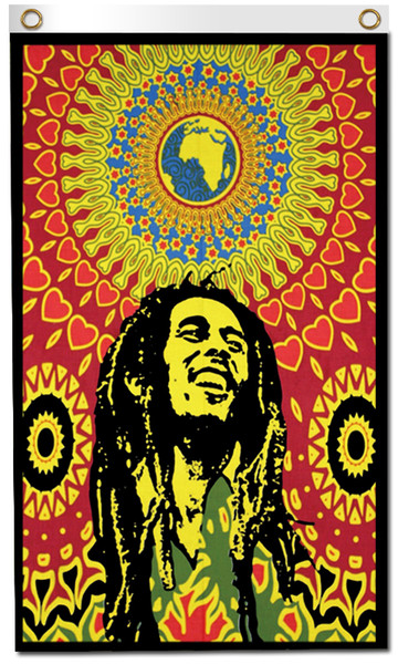 Digital printing 3x5ft BOB Marley Poster Flag 90x150cm Polyester Hippie True Lengend Reggae Rasta Music Festival Wall Hanging Fabric Banner