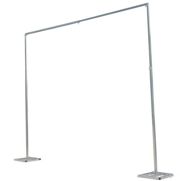 Wedding Banquet Decoration 2M High 2M Wide Aluminum Pipe&Base Wedding Backdrop Stand Sturdy And Durable