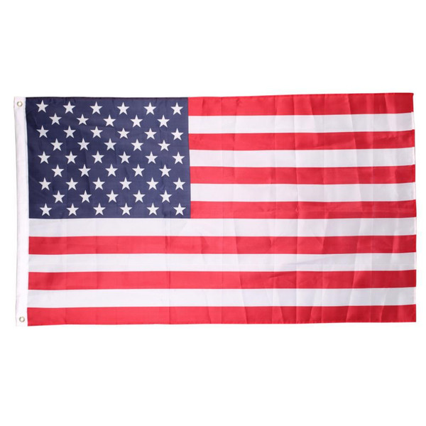 New 90cmx150cm Polyester USA American Flag US United States Stars Stripes