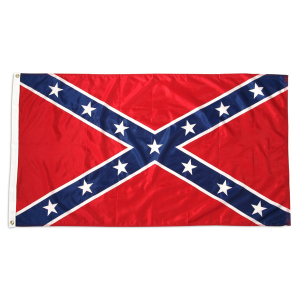 free shipping direct factory US 90x150 cm 3x5 ft civil War battle army Confederate Rebel Flag