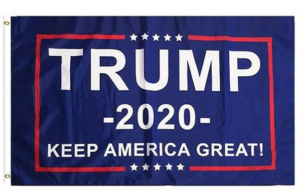 90*150cm Trump 2020 Flag Donald Flags Keep America Great Again Polyester Decor Banner For President USA