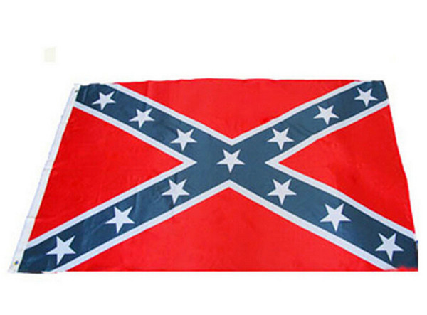 two Sides Printed Flag Confederate Rebel Civil War Flag National Polyester Flag 5 X 3FT 50pcs free shipping