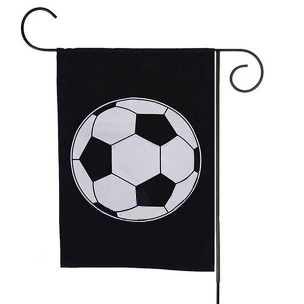 New Hot 5 Styles 35*45cm Sports Baseball Softaball Garden Flag Canvas Outdoor Flag Hanging Decoration Banner Flags