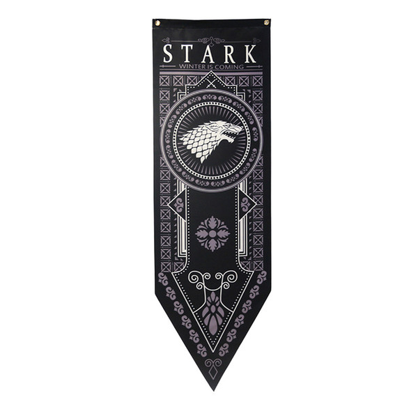 New Game of Thrones Tournament Banner, Stark family,Lannister flag for Home/ Bar/Party decoration Drop-shipping