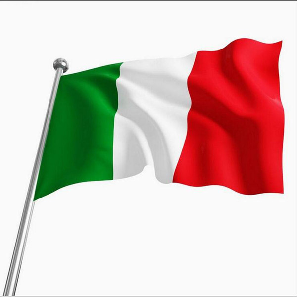 Italy Nation Flags 3 by 5-Feet Flag of Italy Classic Polyester Flags Italy Flag Banner Flags