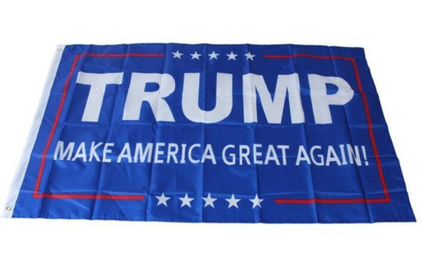 90*150cm Trump 3x5 Foot Flag 2016 Make America Great Again Donald for President USA American 2016 Presidential Election Flag 500pcs