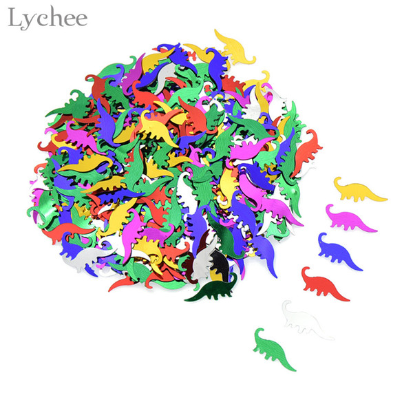 Lychee Colorful Dinosaur Confetti Sprinkles Wedding Party Decorations Children Birthday Party Supplies