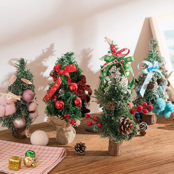 Multi designs Christmas Decoration Mini Christmas tree Table decorations Ornament Gift