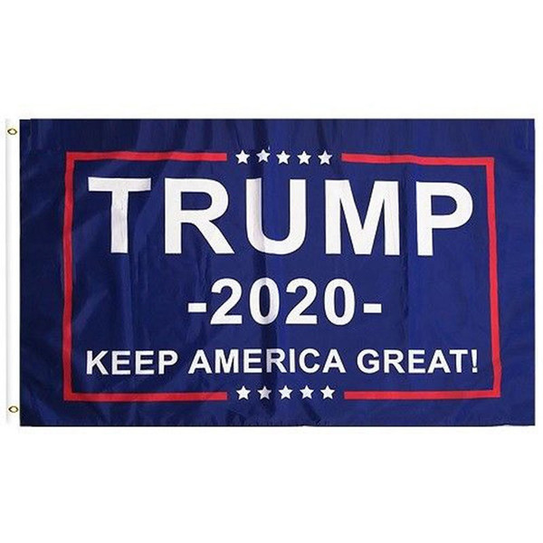 American Flag TRUMP 2020 Keep America Great Polyester Fiber Trump Banner Election Flags For Parade Party Decoration 200pcs