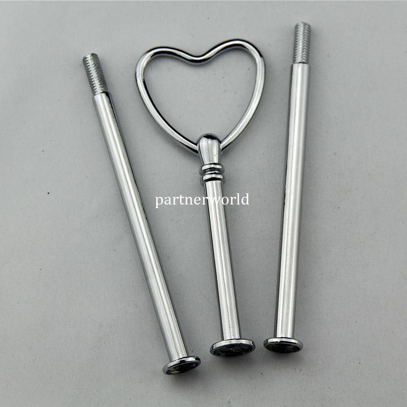 Wholesale - Free Shipping Home Appliance hot sale 3-tier 5 colors heart style Cake Stands,Stand Fittings,Home Accessorries
