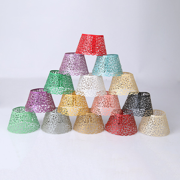 Hot Sanwony Little Vine Lace Laser Cut Cupcake Wrapper Liner Baking Cup Hollow Paper Cake Cup DIY Baking Fondant moulds