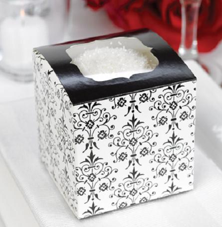 Free Shipping! 50pcs/lot! Hot Sales Wedding 9x9 Cupcake Boxes with Filigree Pattern,wedding favors boxes