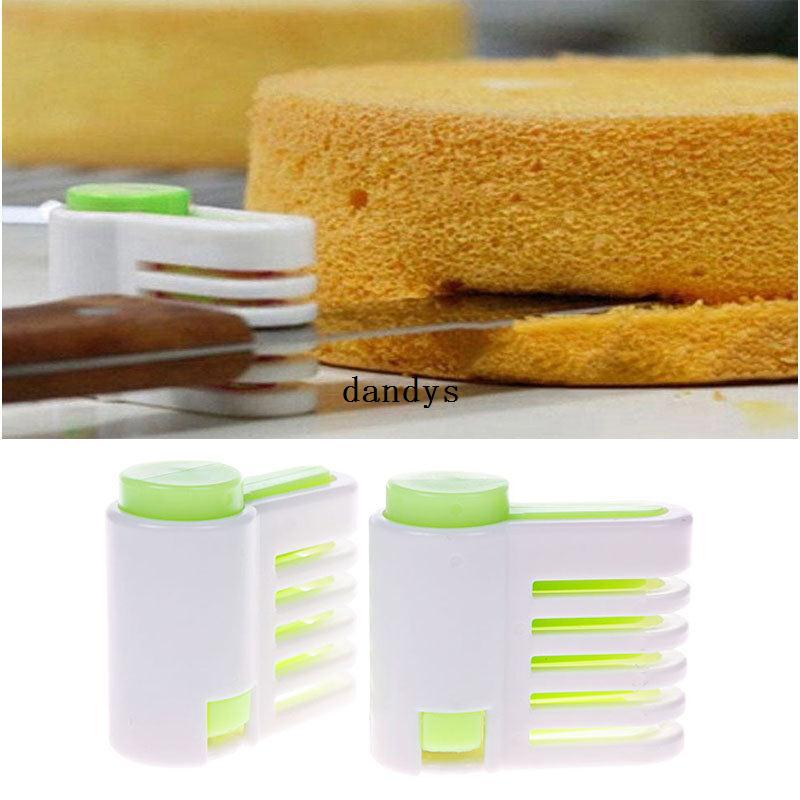 New Hot DIY Kitchen 5 Layers Cake Bread Cutter Leveler Slicer Cutting Fixator Tool#55984, dandys