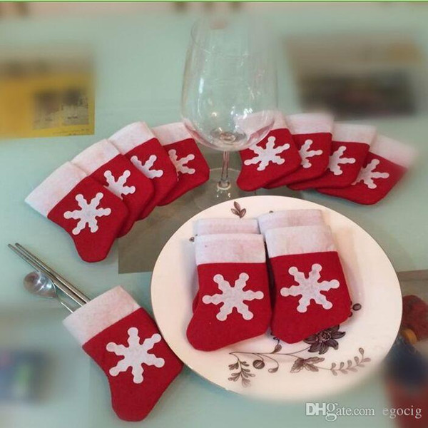 Christmas Socks Mini Santa Socks for party Christmas Tree candy Decor Supplies Kids Christmas gift Free DHL FedEx