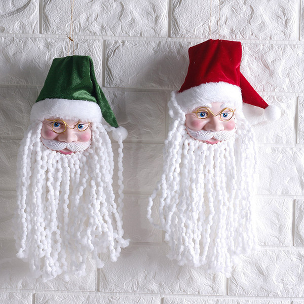 2 Pcs Santa Claus Pendant For Christmas Decor New Home Decoration For Christmas Party Supplies Christmas Tree Decor Xmas enfeite