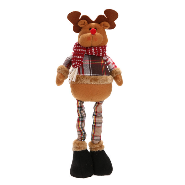 Christmas Gift Santa Claus Snowman Reindeer Doll navidad Christmas Decorations for Home Xmas Tree Hanging Ornaments Pendant Gift