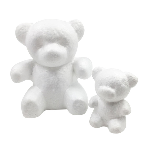 Modelling Polystyrene Styrofoam FoamFoam Bear Model Handmade Material Diy Bear Christmas Party Decoration Supplies Gifts