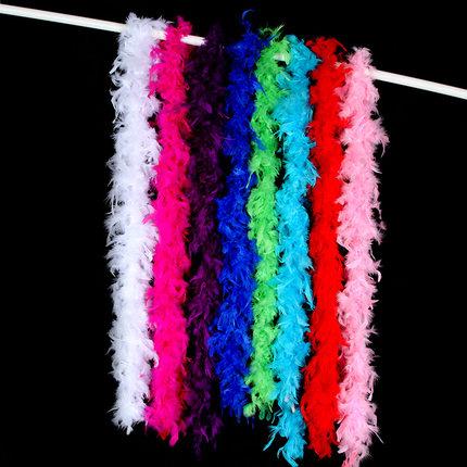 Best Feather Boa Fluffy Flower Craft Costume Dressup Wedding Party Home Décor Fire Feather Feathers Home Decoration Feather Household Act Th