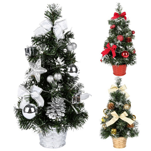 40cm Christmas Tree Flowerpot Wedding Festival Party Decoration Christmas Gift Home Desktop Decoration New Year Decor