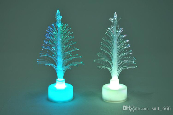 flash supplies essential Christmas decoration Christmas tree decoration night light can be attached to an optical fiber Christmas gifts