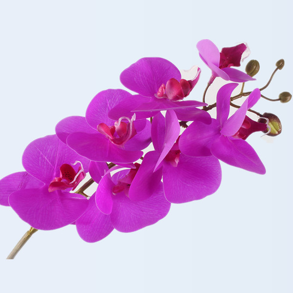 Artificial Orchid Flowers Real Touch Artificial Butterfly Orchid flores artificiales Wedding decoration home Festival Decoration