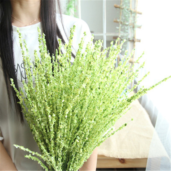 2019 New Simulation Flower Winter Jasmine Flower Manufacturer Home Decoration Wedding Display Flower Fake Silk Foam Flowers H164