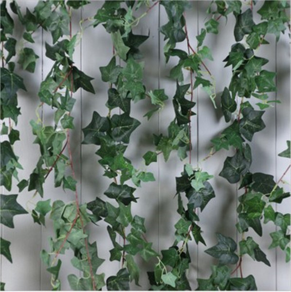 5pcs/lot Decorative Artificial 1.8m long simulation Ivy air conditioning heating pipe shelters green vines Wedding plant wall green vine