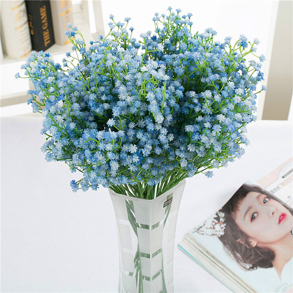 2018 Party decoration creative Sky stars Festive Supplies Artificial flower bouquet home Decoration high quality white flowers wholesale