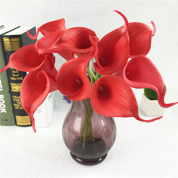 2017 Party decoration creative Calla lily Festive Supplies Artificial flower bouquet home Decoration high quality colorful flowers wholesale