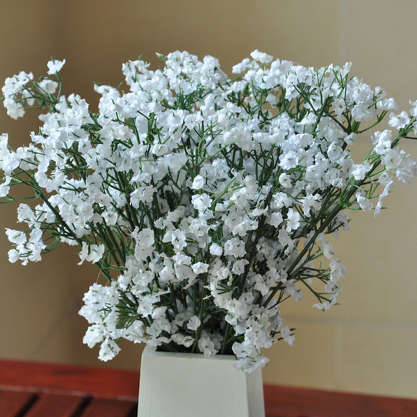 Artificial Silk Flowers Gypsophila Baby's Breath Artificial Fake Silk Flowers Plant for Home Wedding Decoration 40cm